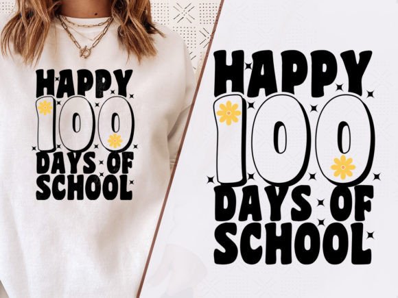 100 Days of Happy O School T-Shirt Svg: A Retro Revival for Modern Wearers