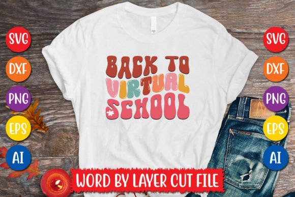 Back to Virtual School Retro Design: A Creative Digital Resource for Educators and Crafters