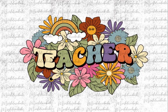 Groovy Teacher PNG: Retro Charm Meets Modern Creative Workflow