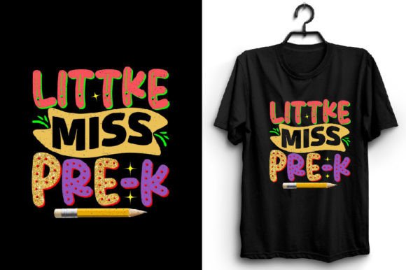 Littke Miss PRE-K Sublimation Design
