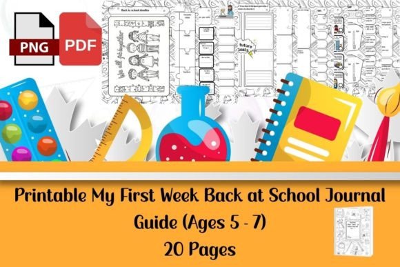 My First Week Back at School: A Printable Journal Guide for Smooth, Joyful Transitions