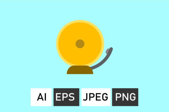 School Bells: A Versatile, Ready-to-Use Design Asset for Educators and Creators