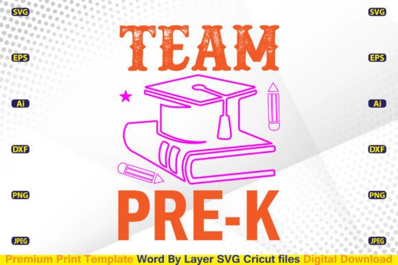 Team Pre-K SVG: Streamlined Design Integration for Educators and Craft Entrepreneurs