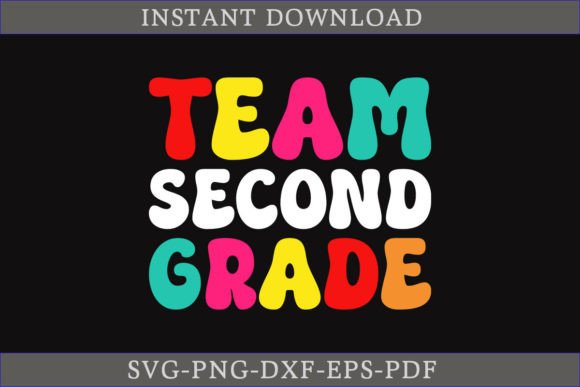 Team Second Grade T-shirt Design